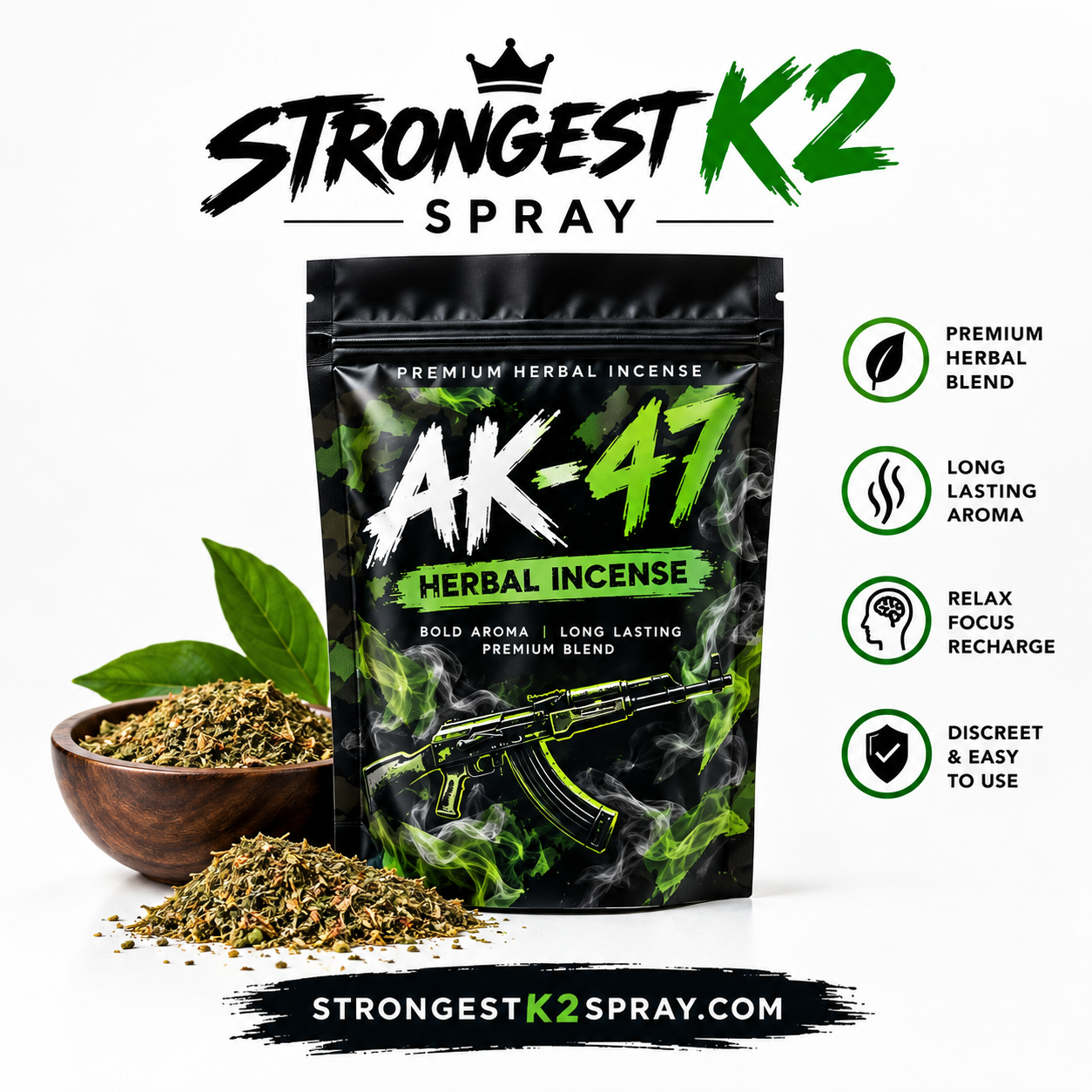 AK-47 Herbal Incense for sale