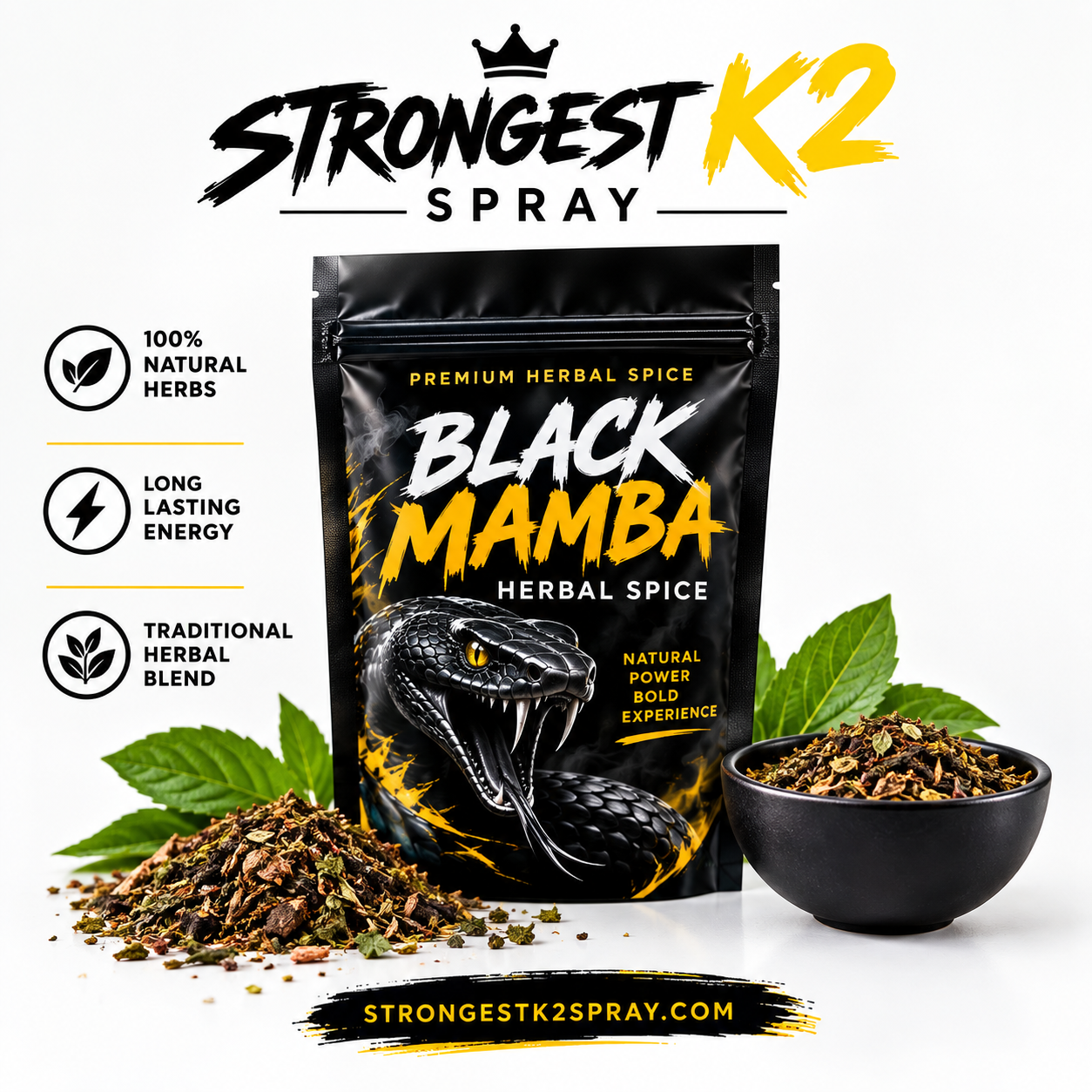 Black Mamba Herbal spice for sale